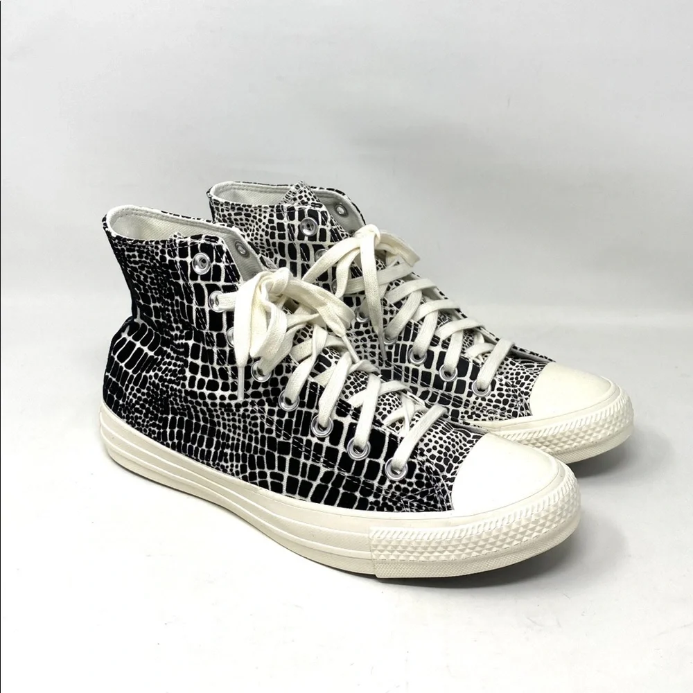 💖MEGA SALE💖Converse Chuck Taylor AS Shoes Women’s High Egret Black  570311F - Picture 2 of 9